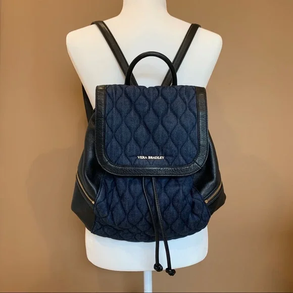 Vera Bradley | Bags | Vera Bradley Leather And Denim  display picture 1